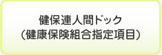 健保連人間ドック（健康保険組合指定項目）